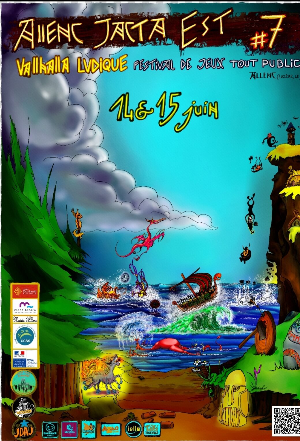 Affiche officielle Allenc Jacta Est 2025