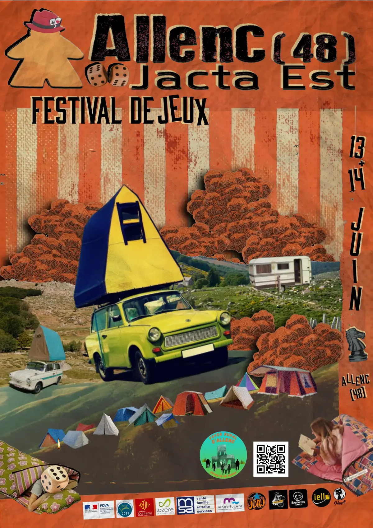 Affiche officielle Allenc Jacta Est 2026