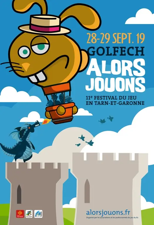 Affiche officielle Alors jouons 2019