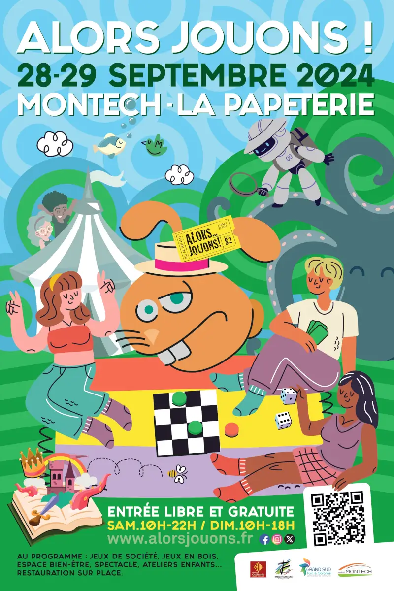 Affiche officielle Alors jouons 2024