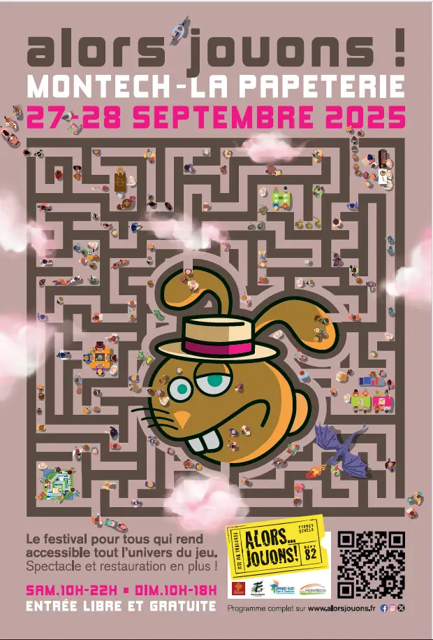 Affiche officielle Alors jouons 2025