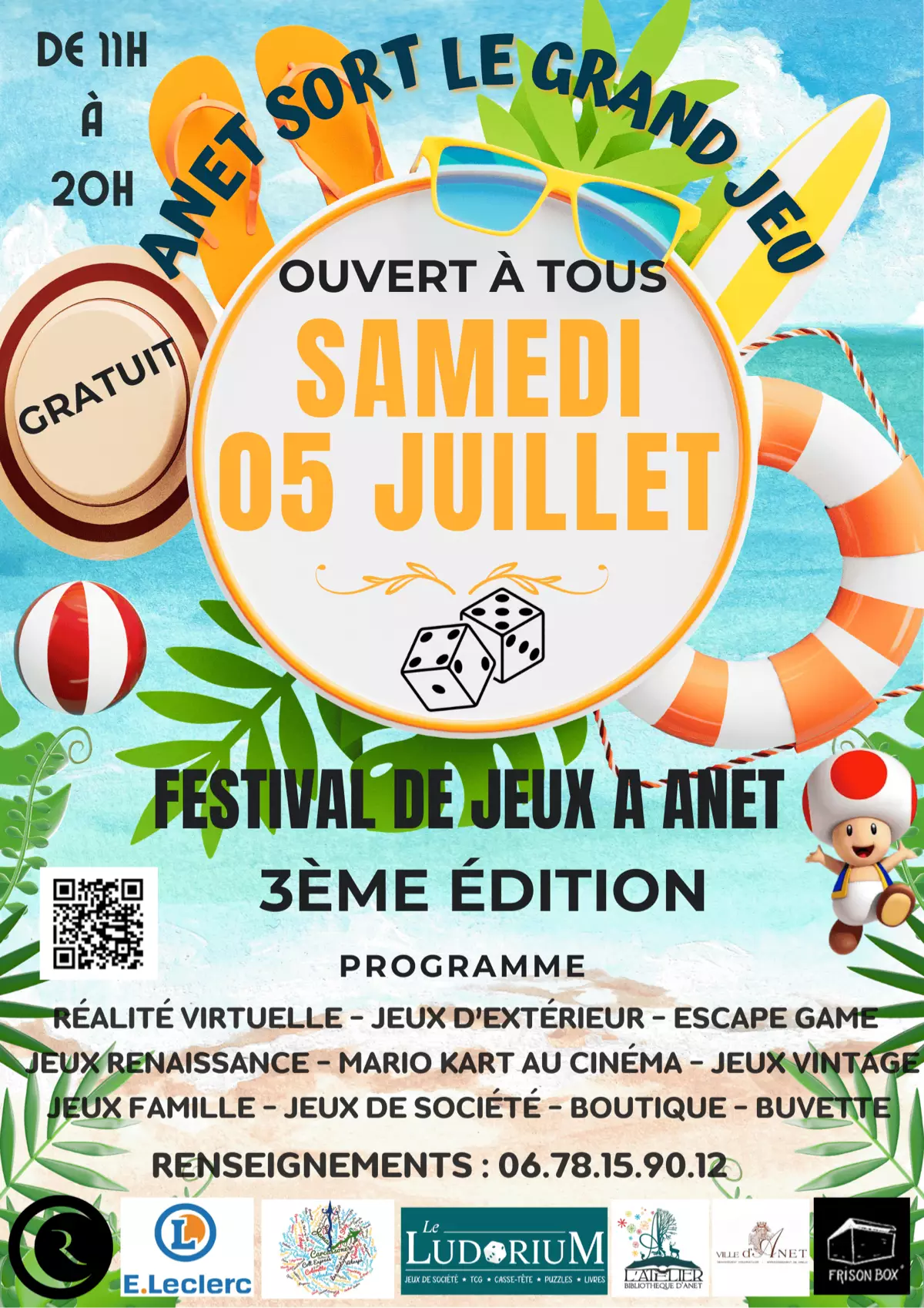 Official poster Anet sort le Grand Jeu 2025