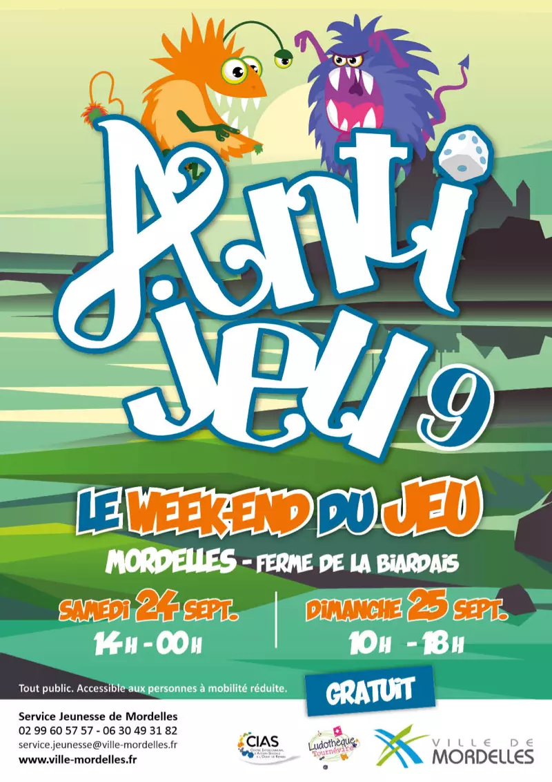 Affiche officielle Anti Jeu 2022