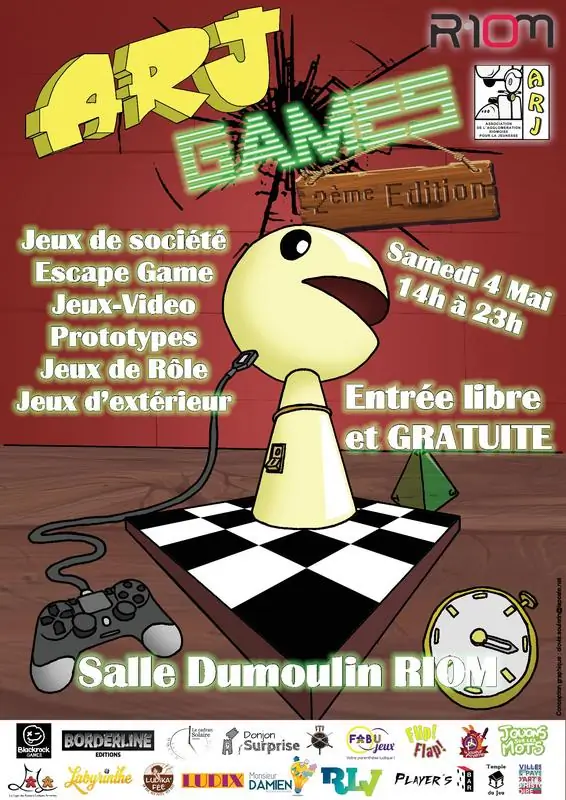 Affiche officielle Carrément Jeux 2019