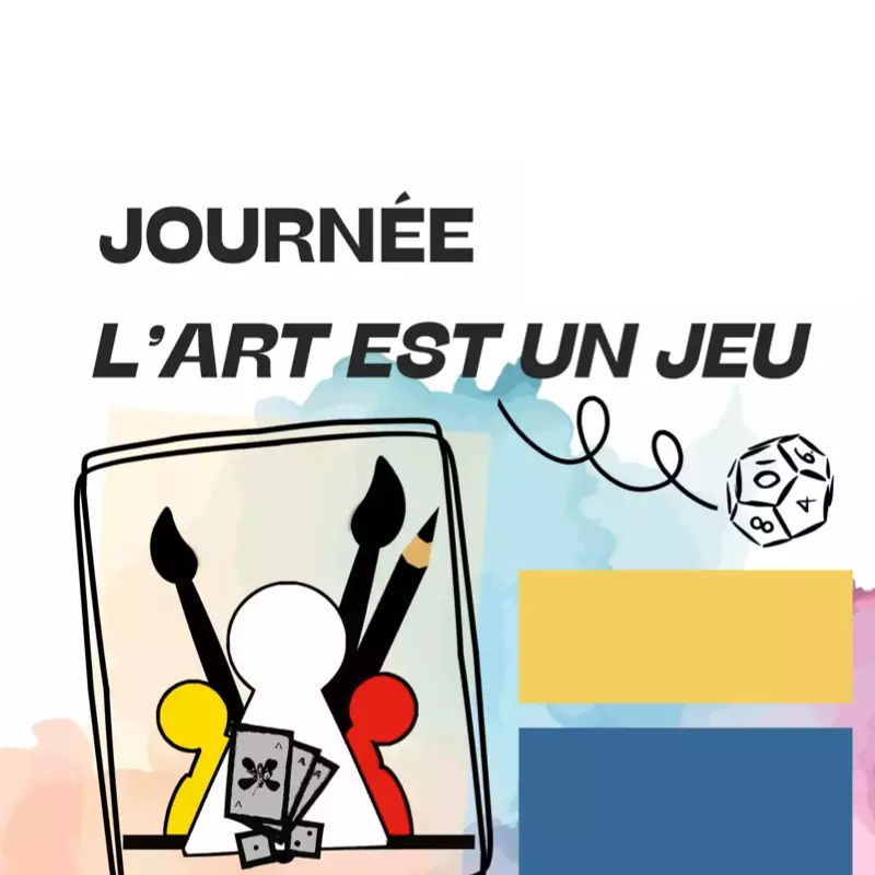 Logo L'art est un jeu 2025