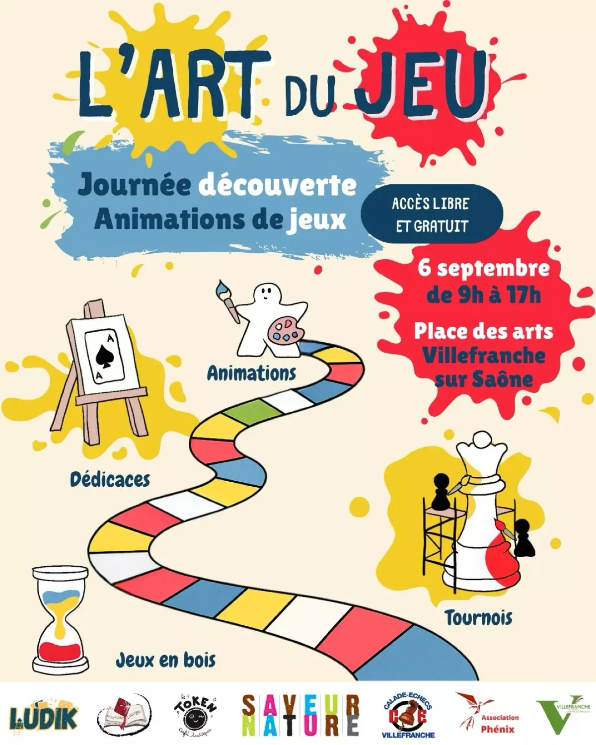 Affiche officielle L'Art du Jeu 2025