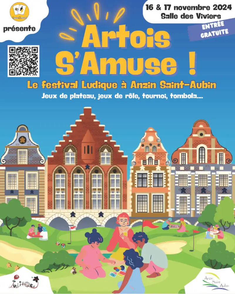 Affiche officielle Artois S’Amuse 2024
