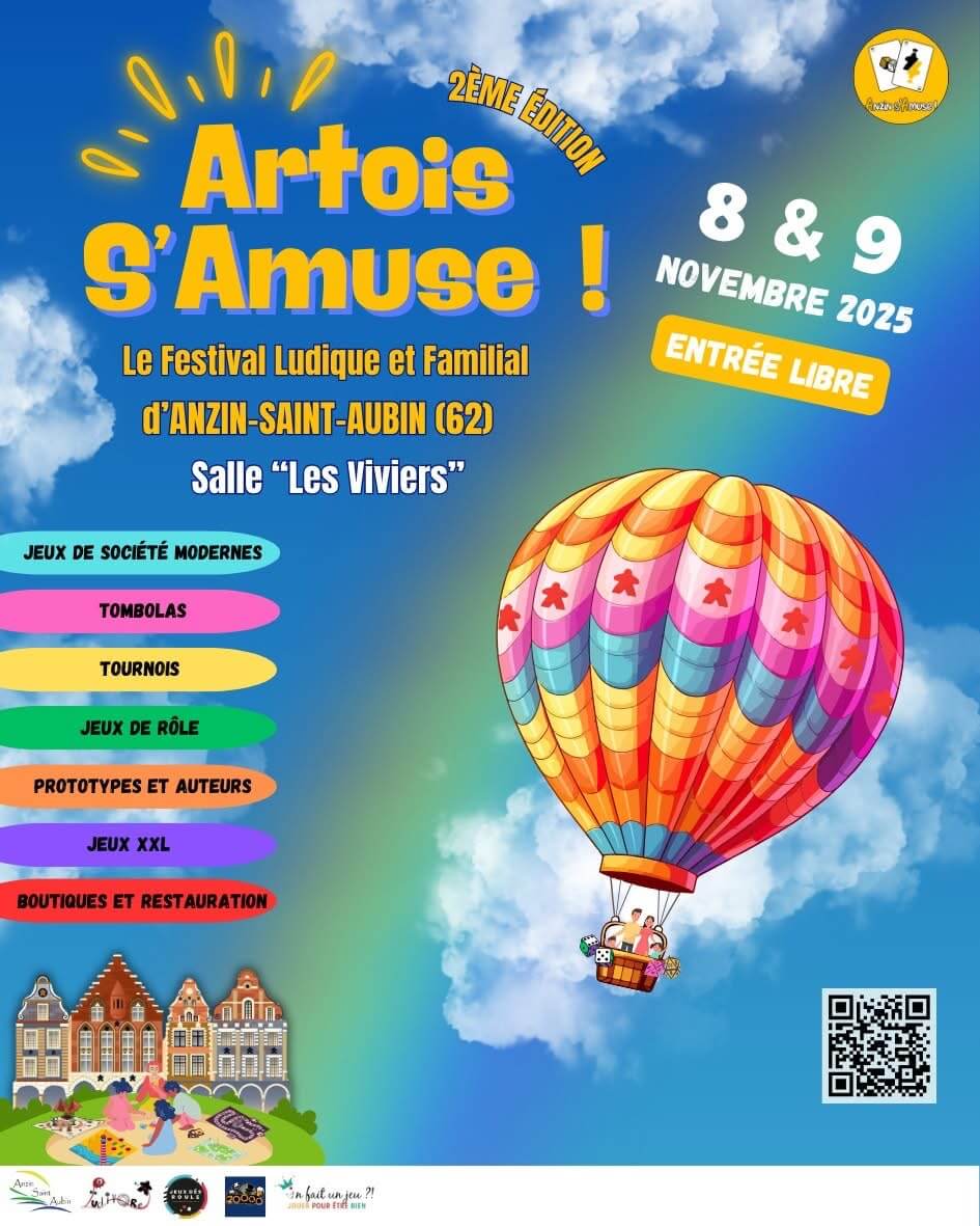 Affiche officielle Artois S’Amuse 2025