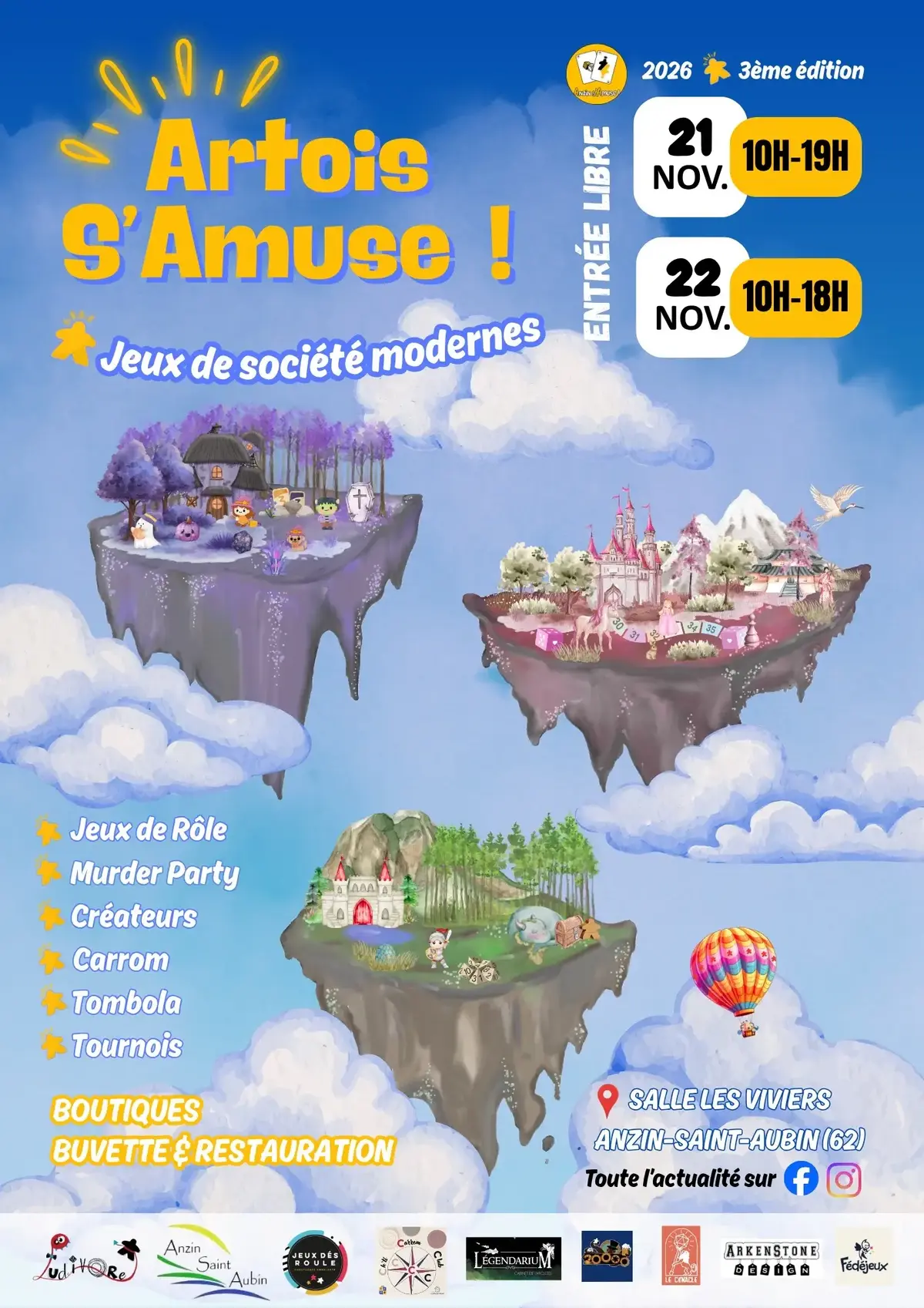 Official poster Artois S’Amuse 2026