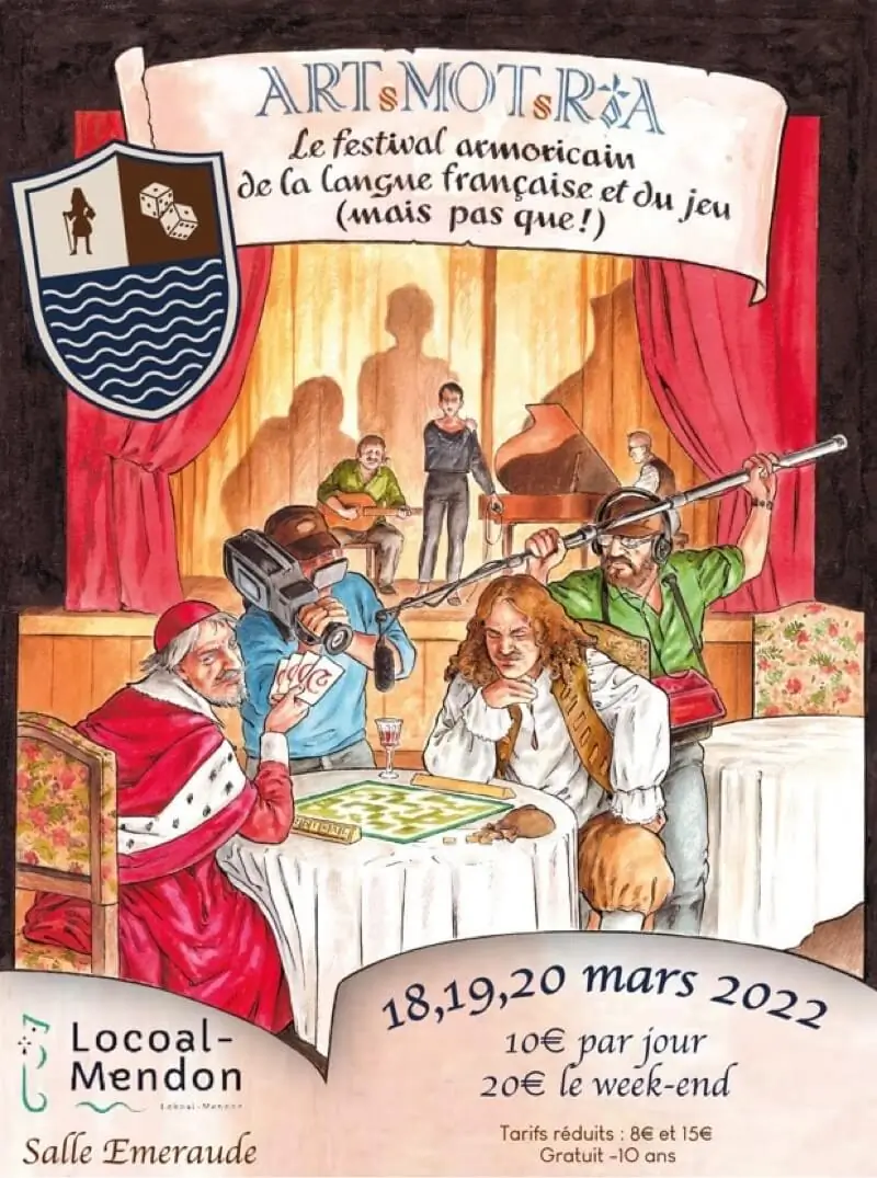 Affiche officielle ARTsMOTsRIA 2022