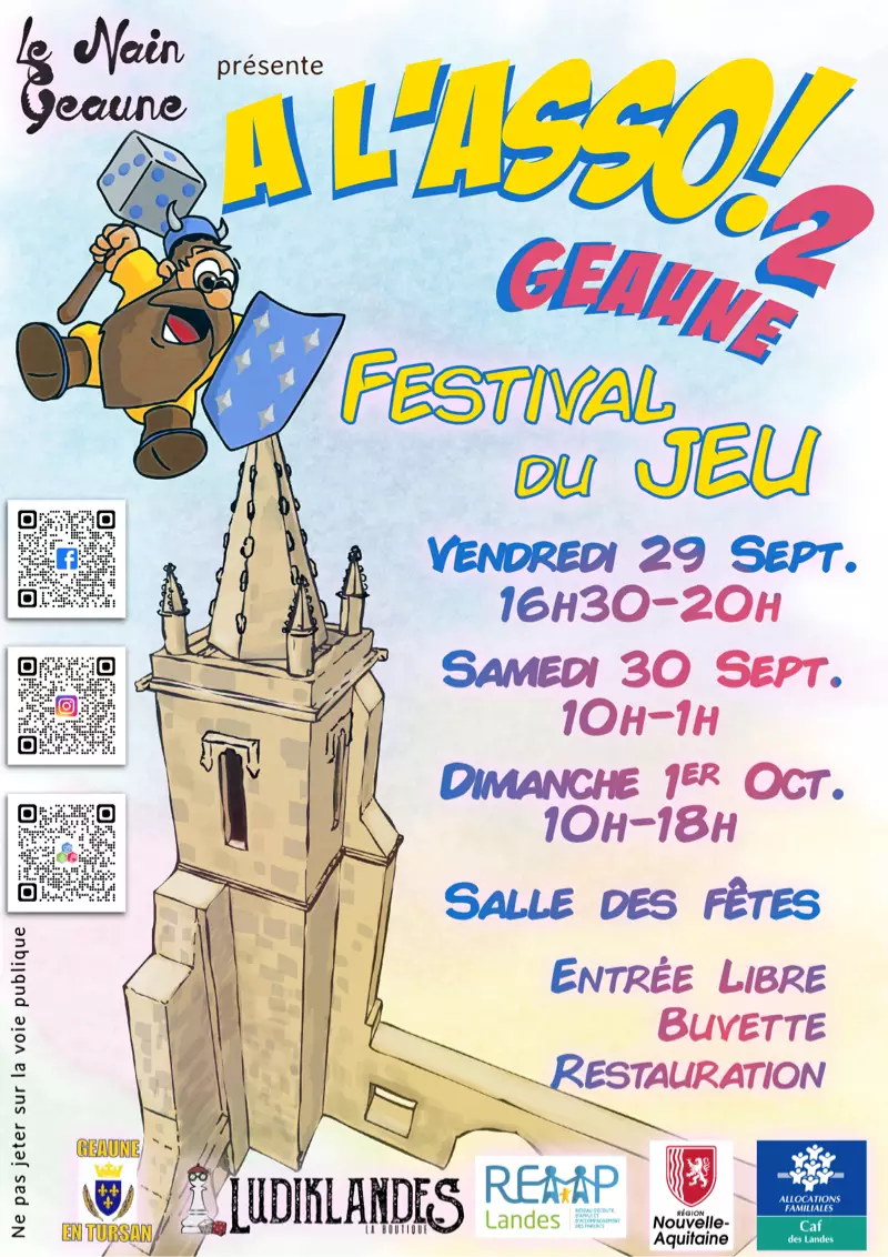 Affiche officielle A l'Asso ! 2023