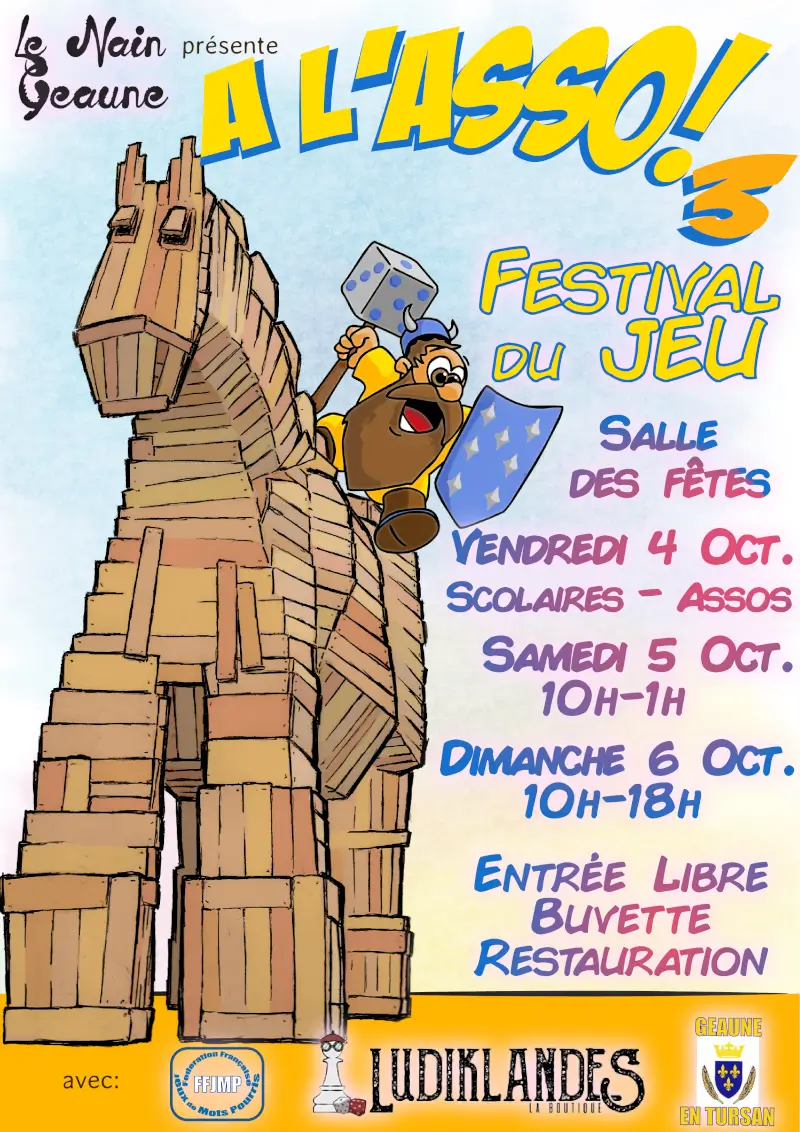 Affiche officielle A l'Asso ! 2024