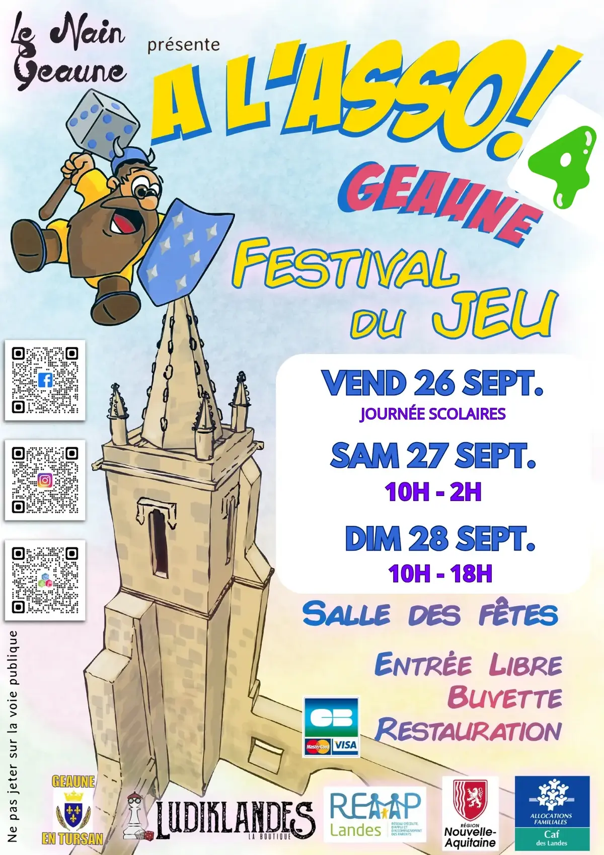Official poster A l'Asso ! 2025