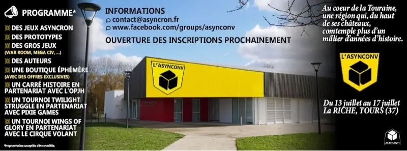 Affiche officielle L'Asynconv 2023