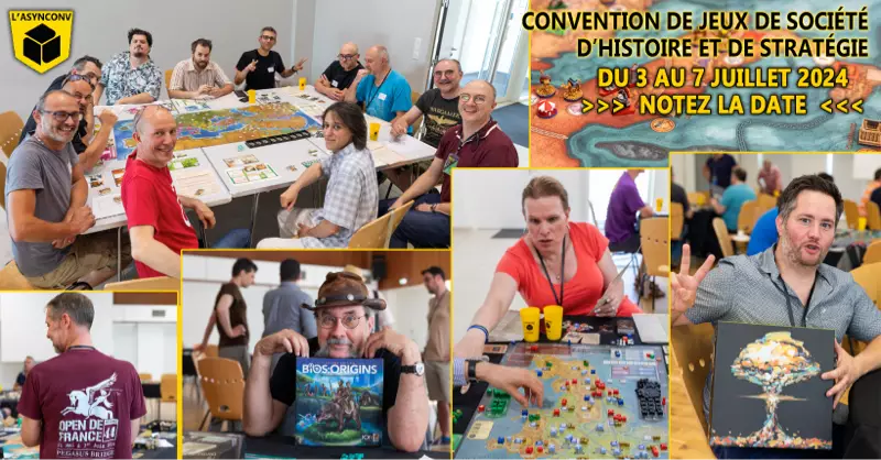 Affiche officielle L'Asynconv édition 5|5 2024