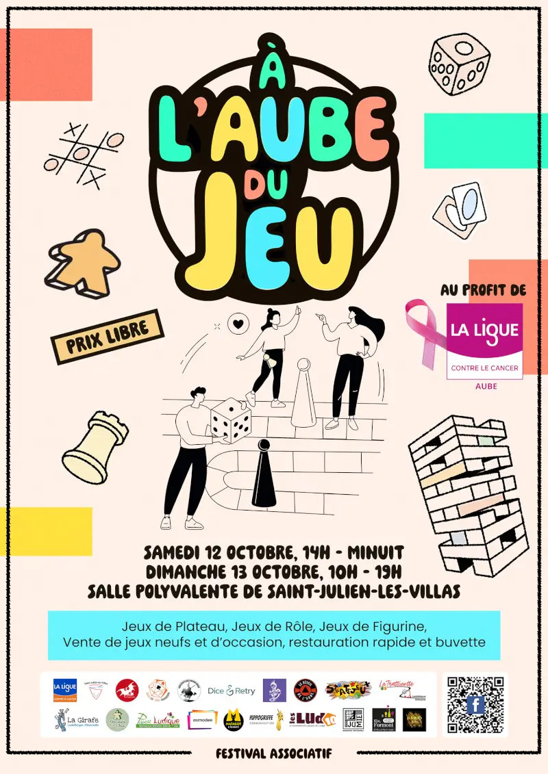 Official poster À l'Aube du jeu 2024