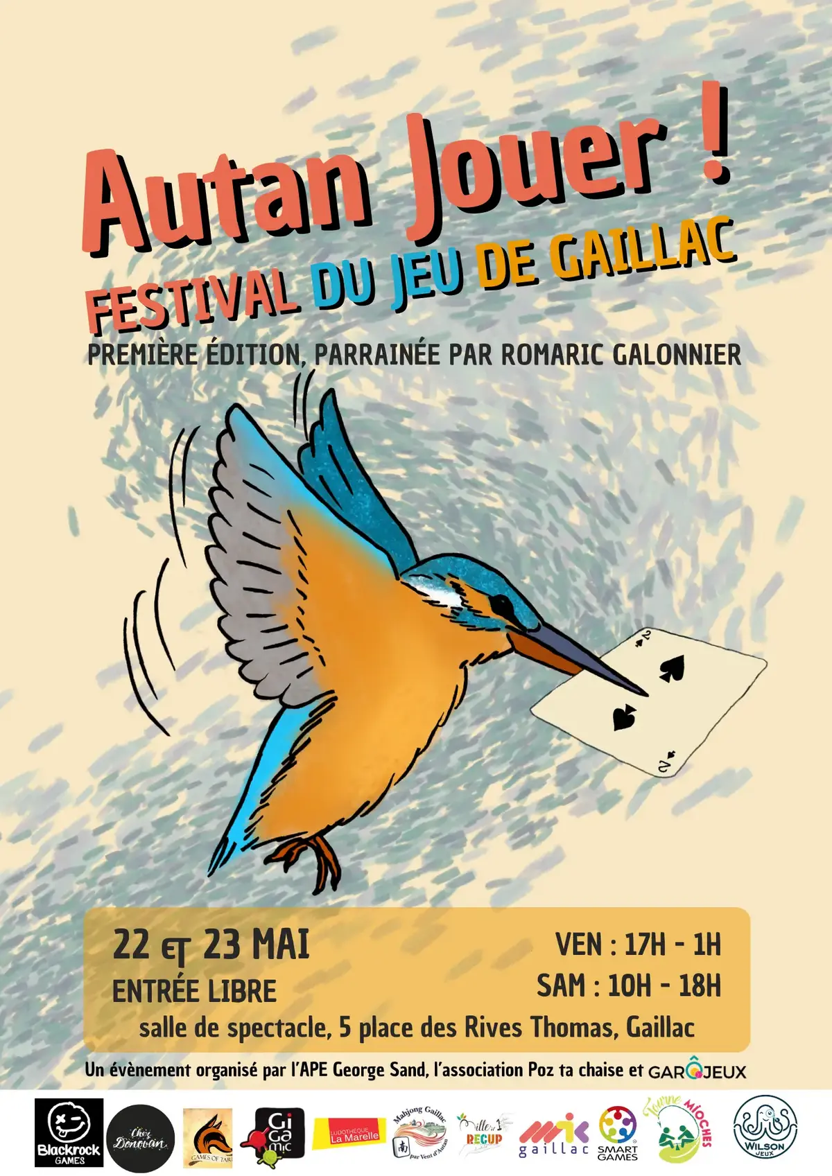 Affiche officielle Autan Jouer ! 2026