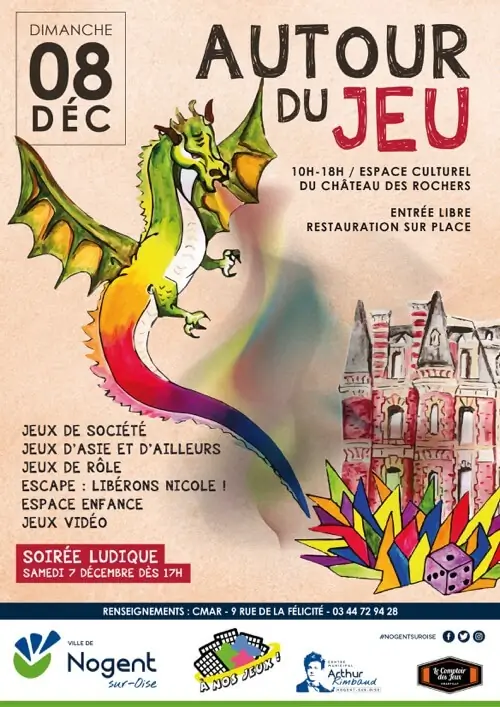 Official poster Autour du Jeu 2019 2019