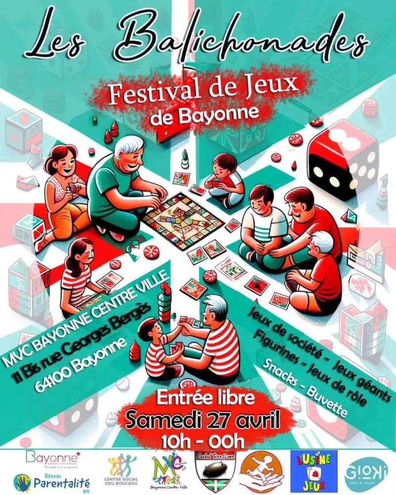 Affiche officielle Les Balichonades 2024