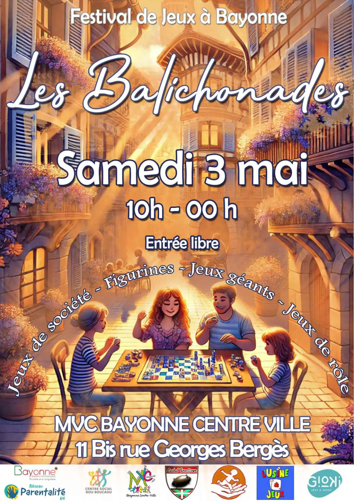 Affiche officielle Les Balichonades 2025
