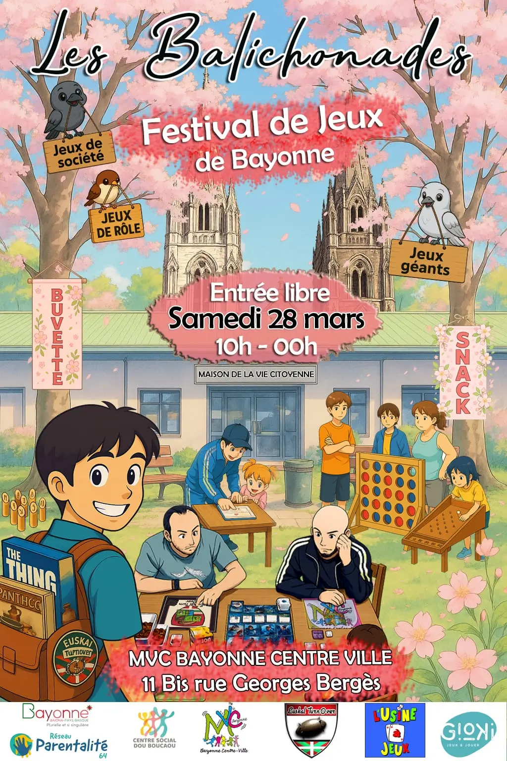 Affiche officielle Les Balichonades 2026