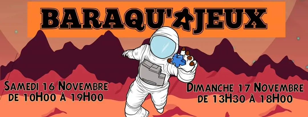 Affiche officielle Baraqu'à jeux 2019