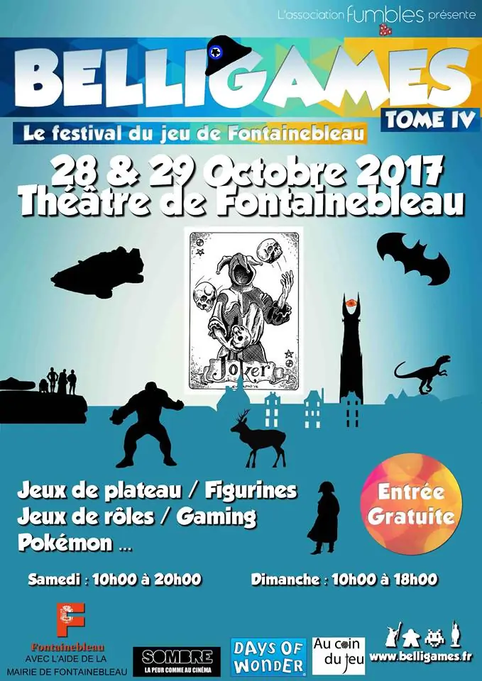 Affiche officielle Belligames 2017