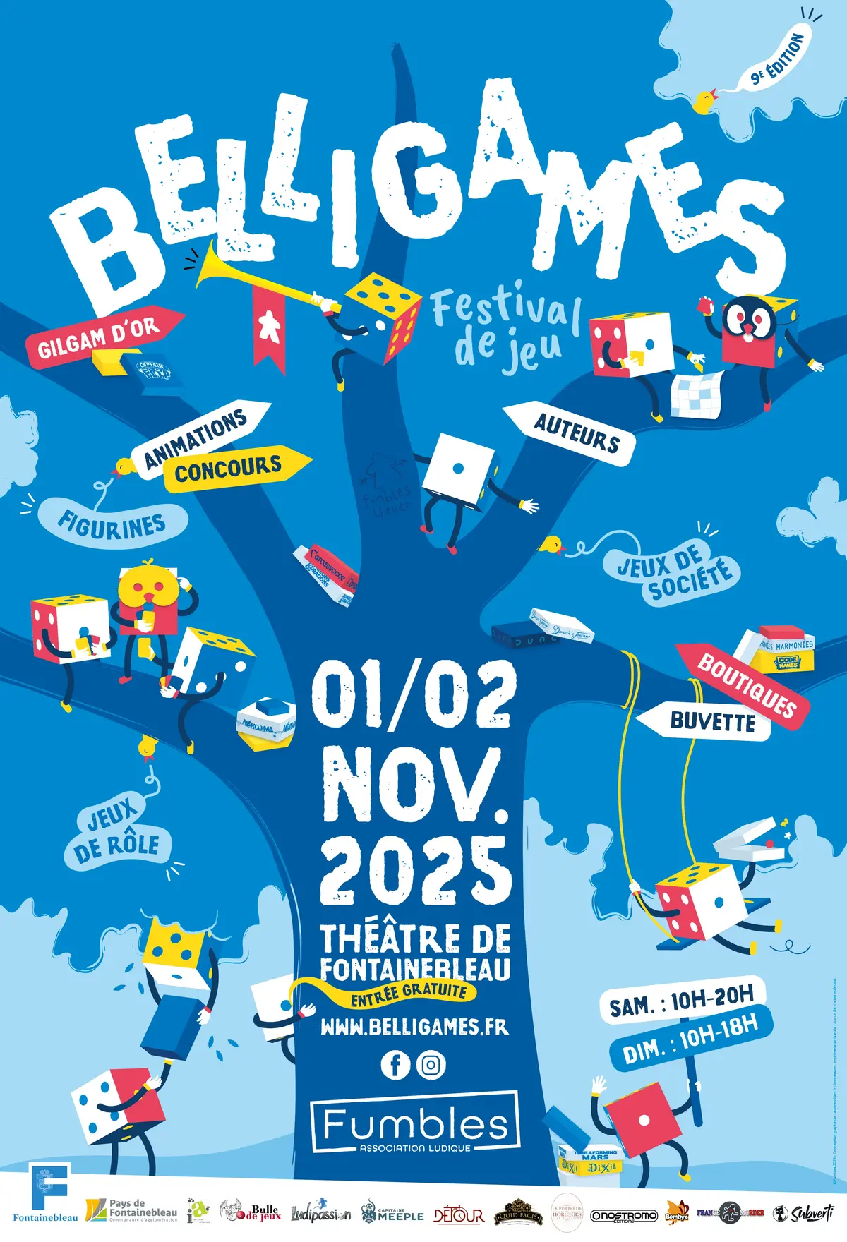 Affiche officielle Belligames 2025