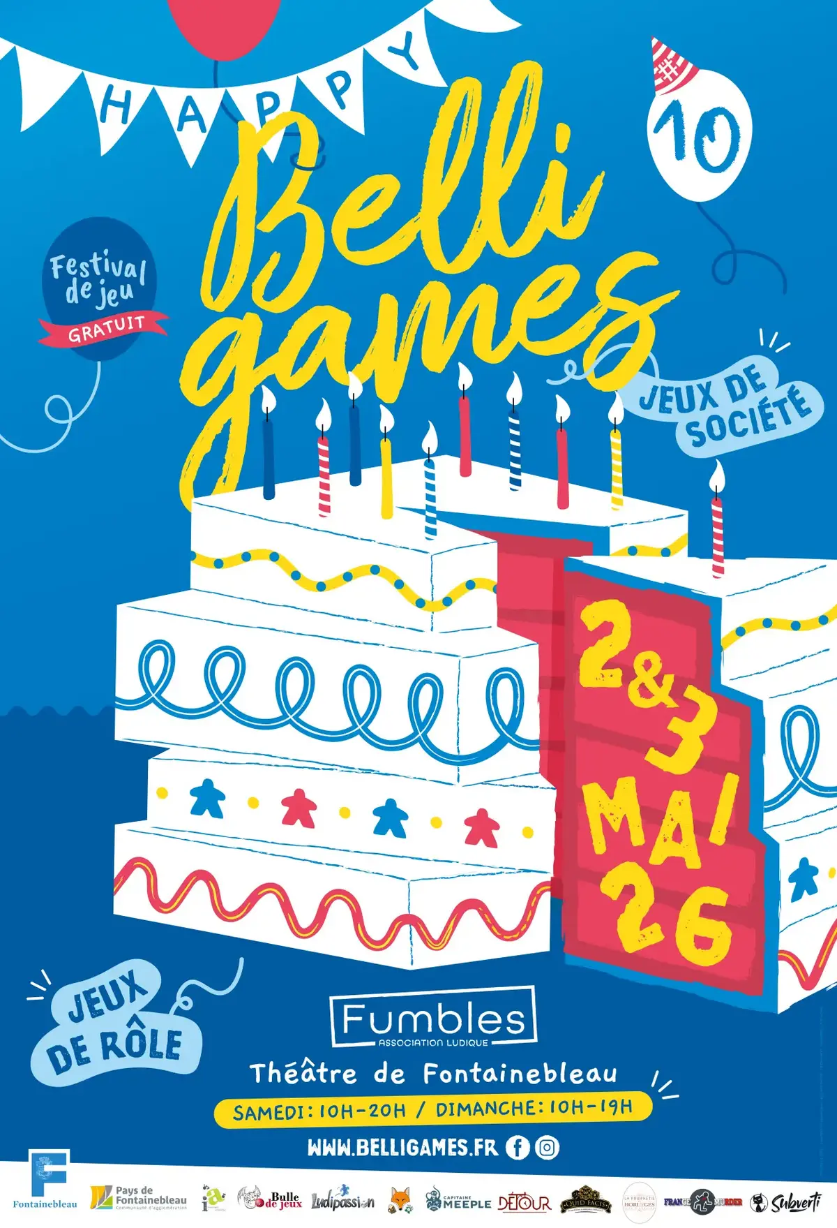 Affiche officielle Belligames 2026