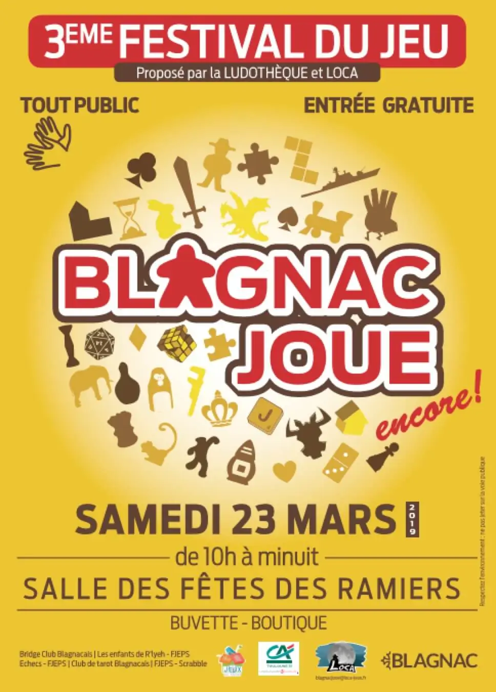 Affiche officielle Blagnac Joue 2021