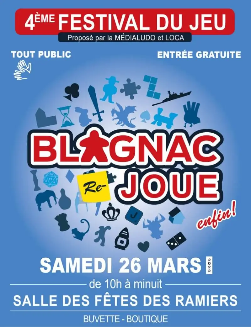 Affiche officielle Blagnac Joue 2022