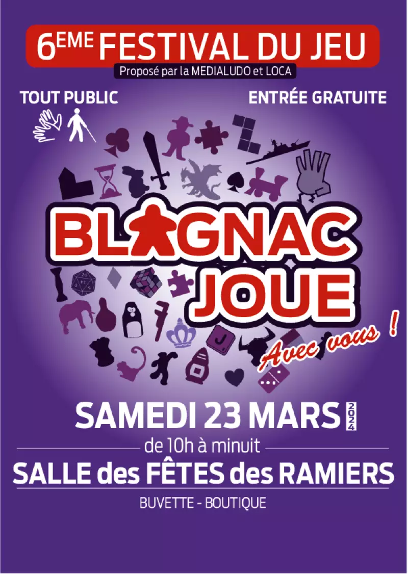 Affiche officielle Blagnac Joue 2024