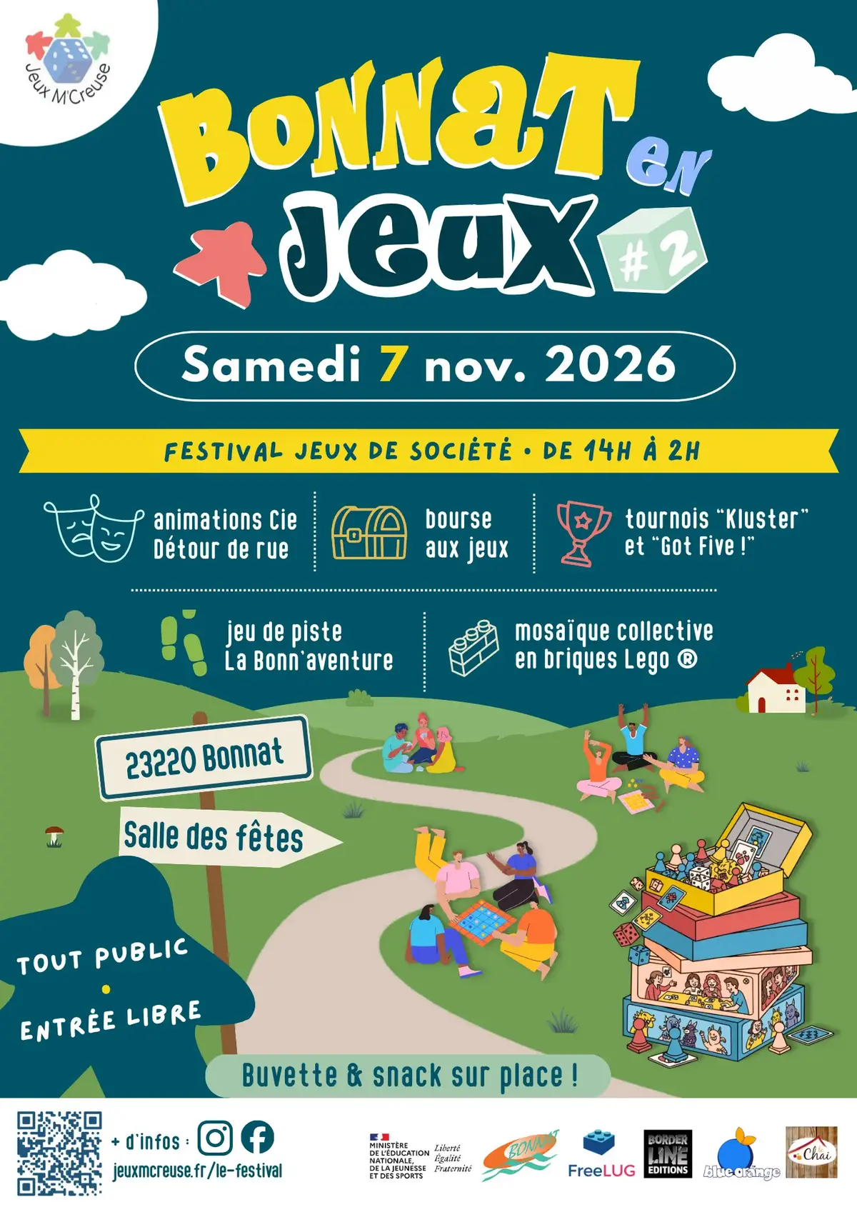 Affiche officielle Bonnat en jeux 2026
