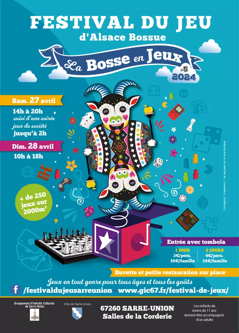 Official poster La Bosse en Jeux 2024