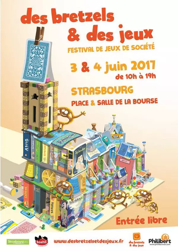 Affiche officielle Des Bretzels et Des Jeux 2017