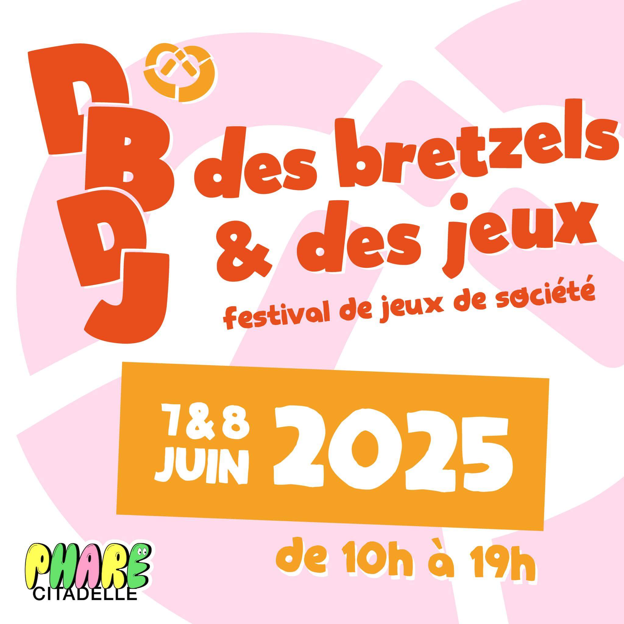 Affiche officielle Des Bretzels et Des Jeux 2025