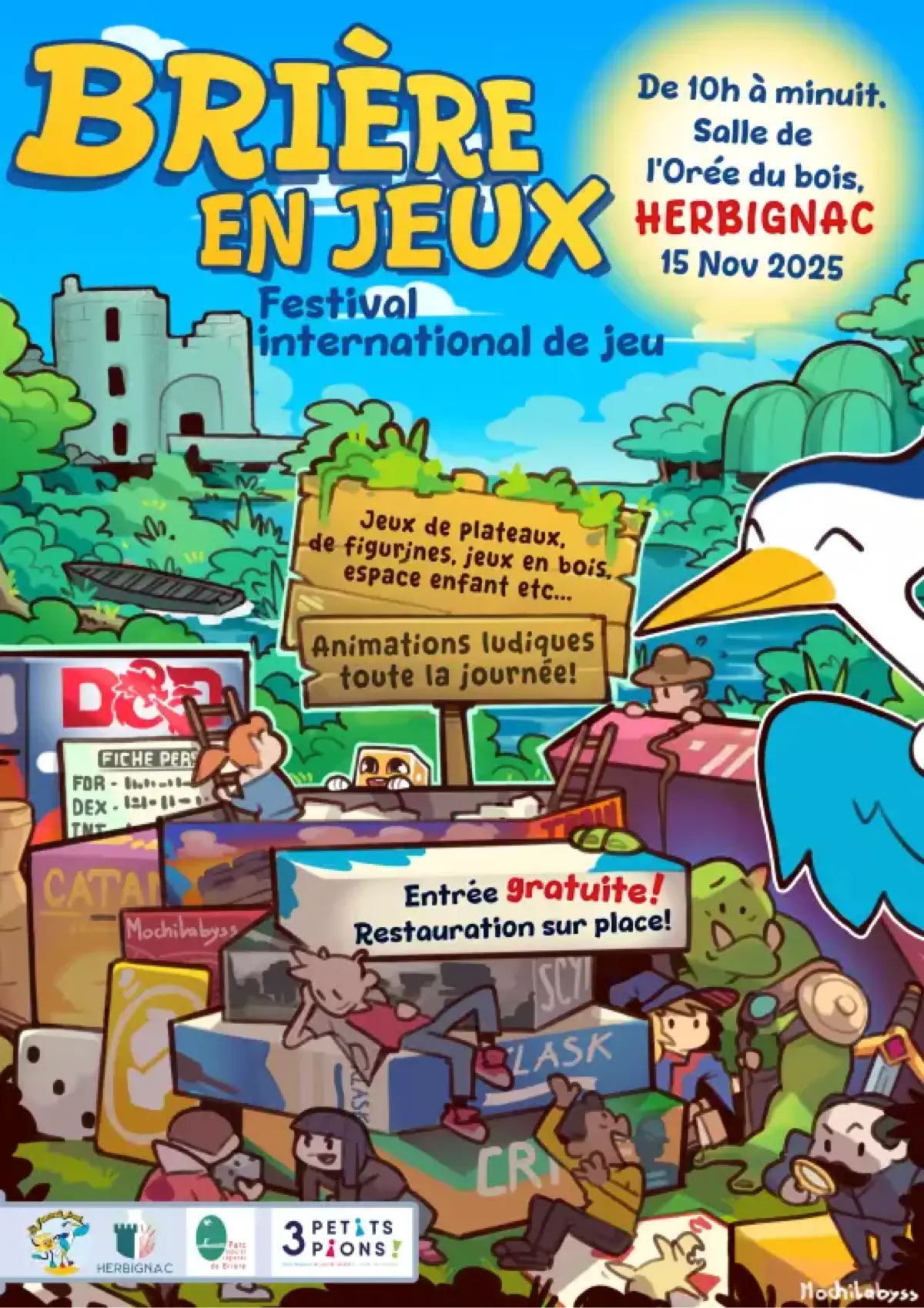 Affiche officielle Brière en jeu 2025