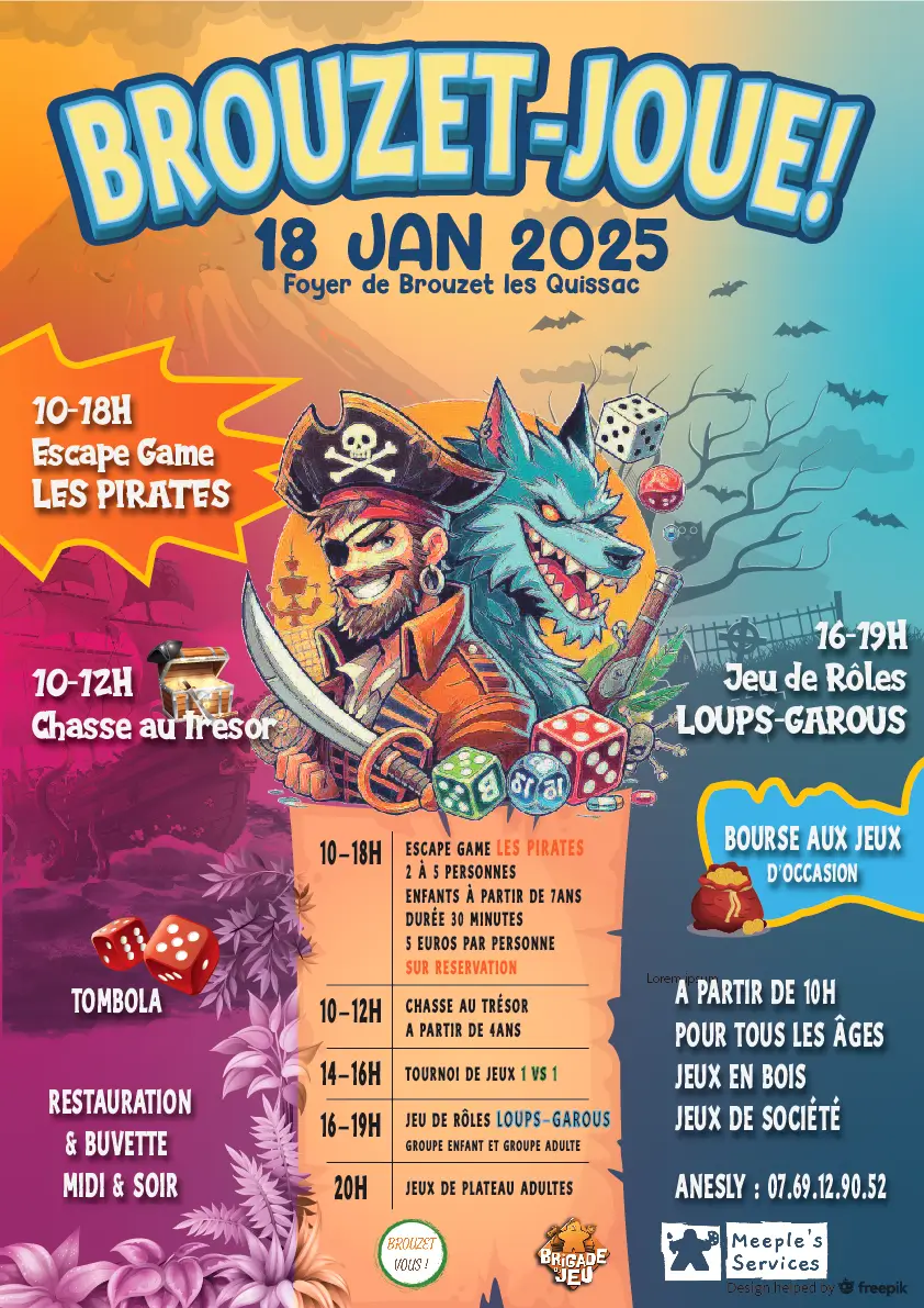 Affiche officielle Brouzet-joue! 2025