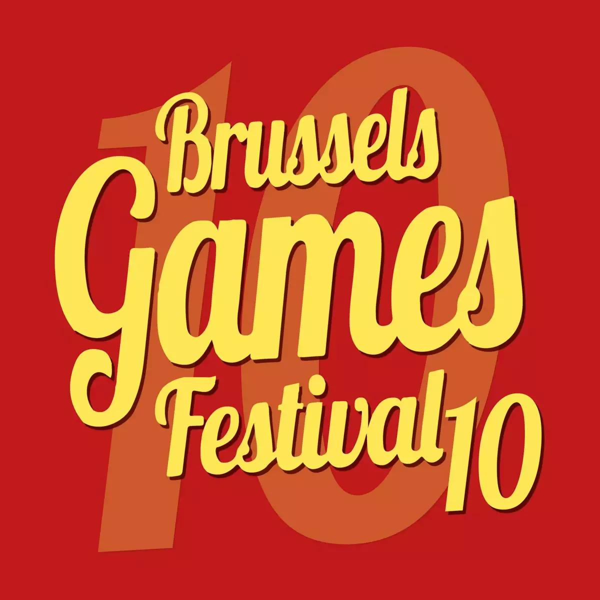 Affiche officielle Brussels Games Festival 2025