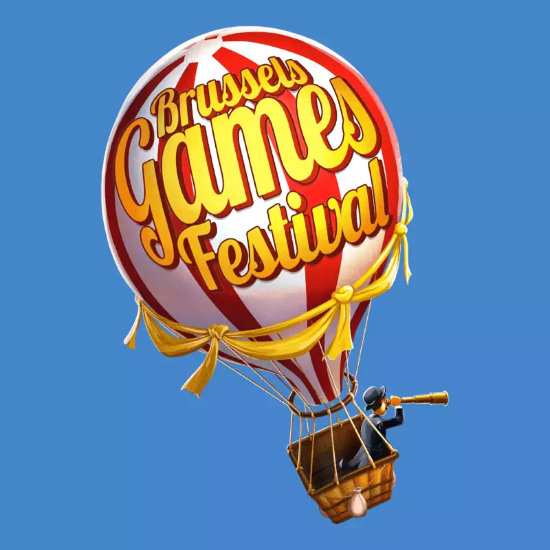 Affiche officielle Brussels Games Festival 2021