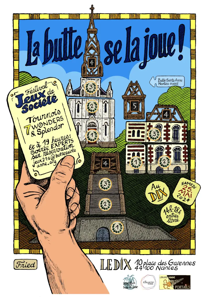 Affiche officielle La Butte se la joue 2024