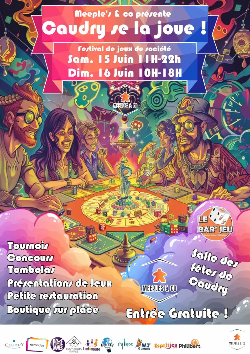 Affiche officielle Caudry se la joue 2024