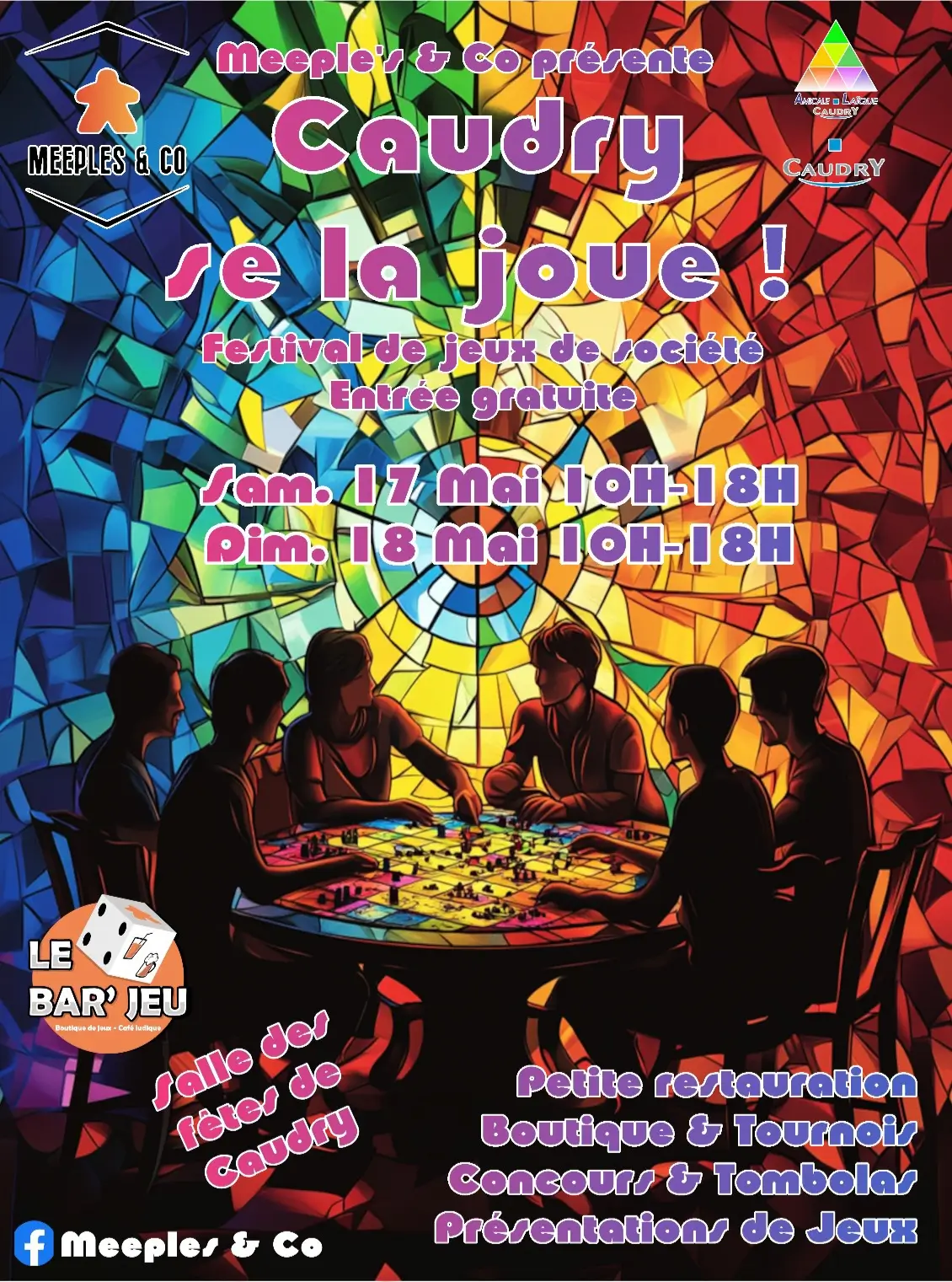 Official poster Caudry se la joue 2025