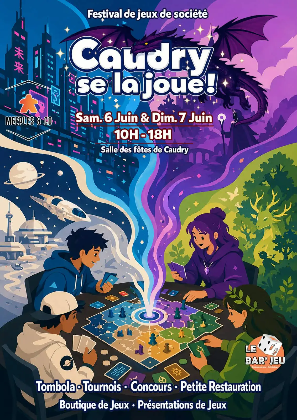 Official poster Caudry se la joue 2026