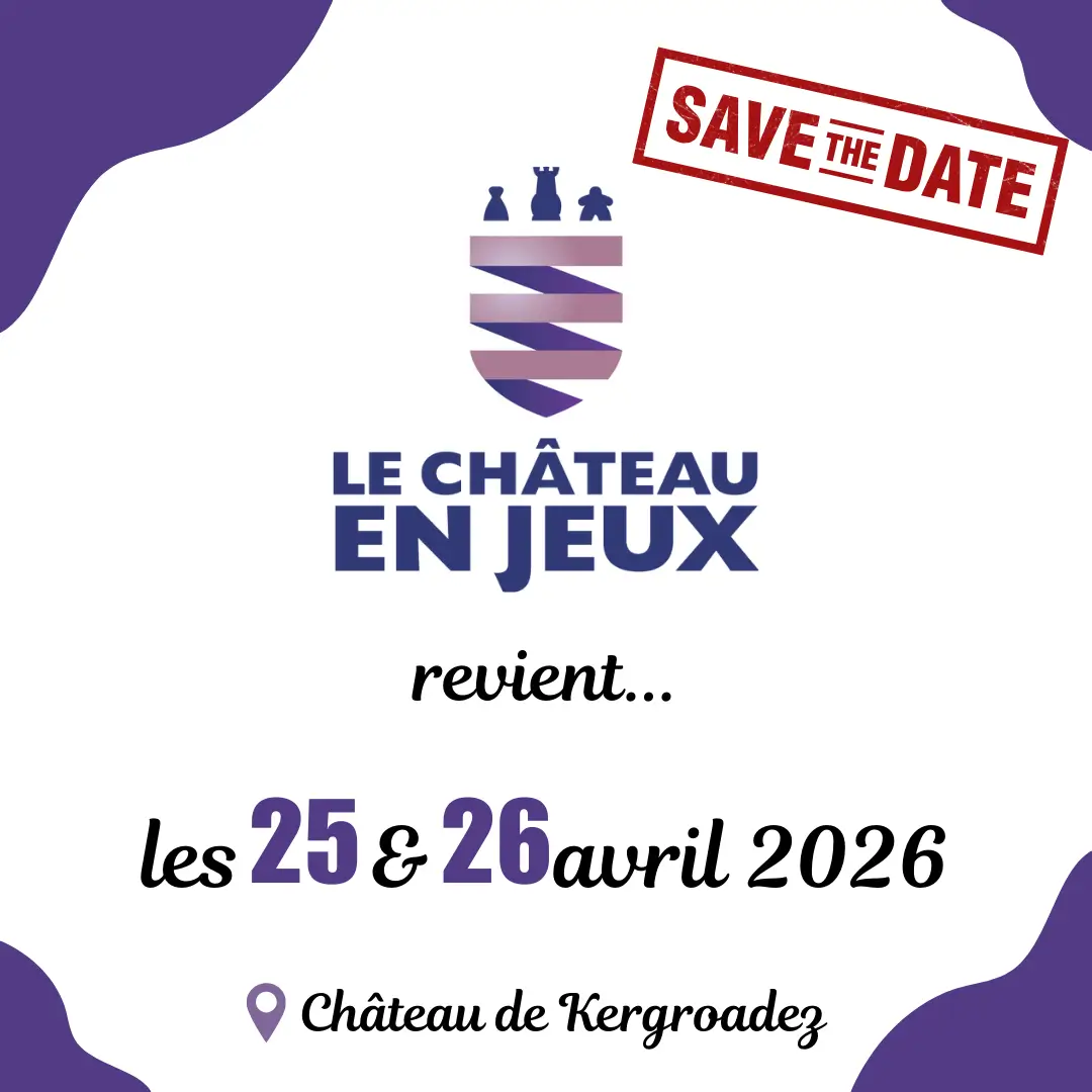 Official poster Le Château en Jeux 2026
