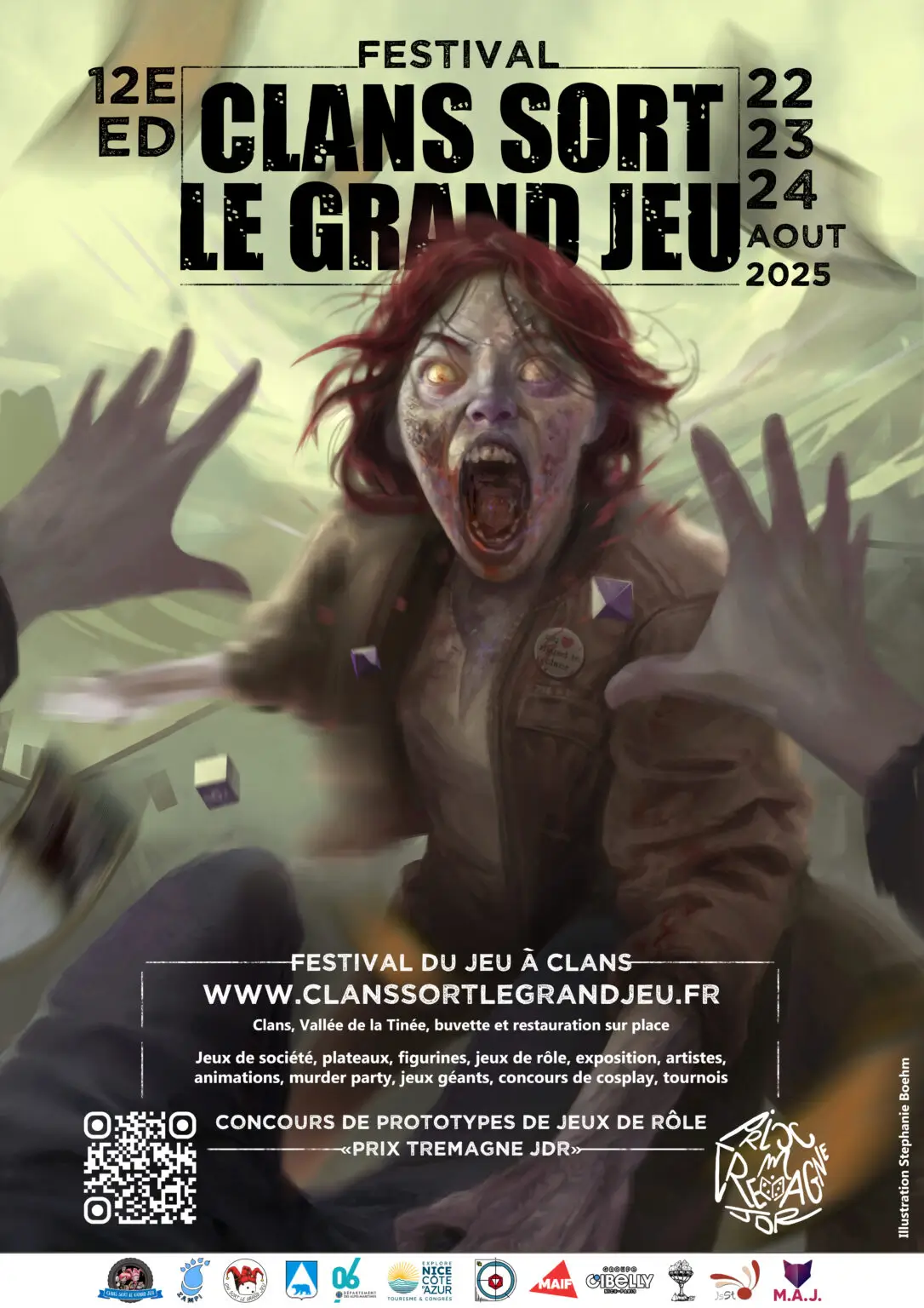 Official poster Clans sort le grand jeu 2025