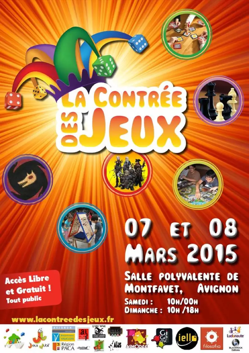 Affiche officielle La contrée des jeux 2015