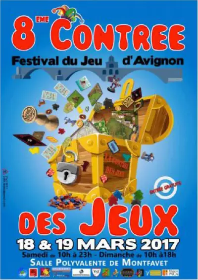 Affiche officielle La contrée des jeux 2017