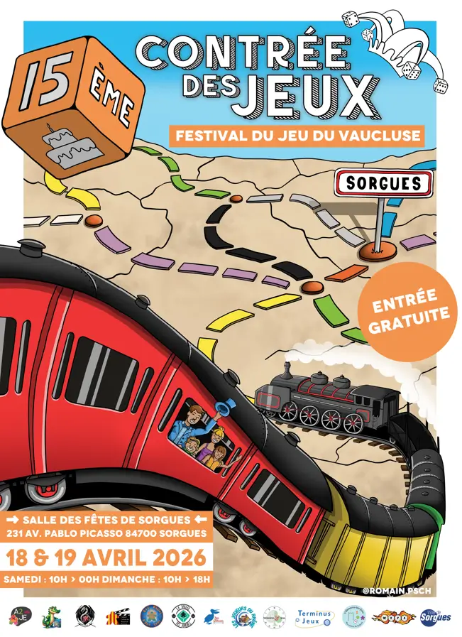 Affiche officielle La contrée des jeux 2026