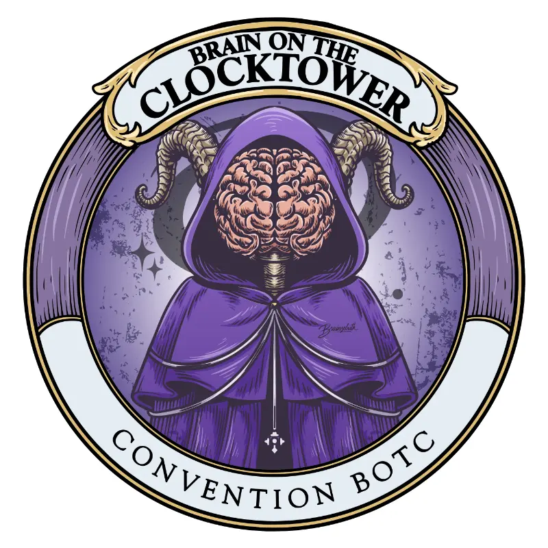 Logo Brain on the Clocktower Lyon, Convention Blood on the Clocktower 2026
